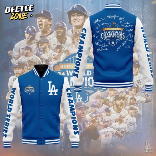 Limited Edition Dodgers World Series Champions Baseball Jacket
