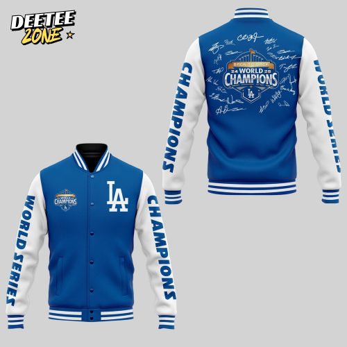 Limited Edition Dodgers World Series Champions Baseball Jacket