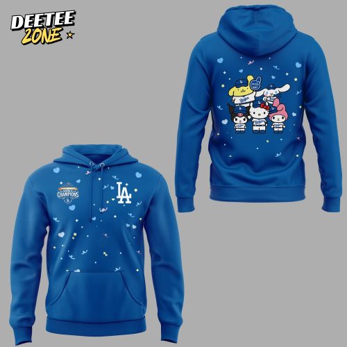Limited Edition Dodgers x Hello Kitty World Series Champions Hoodie
