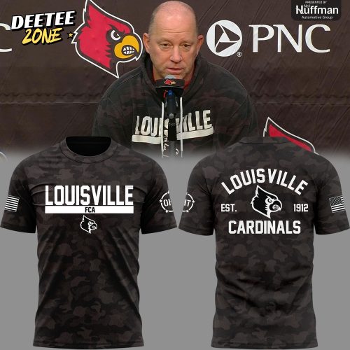 Limited Edition Louisville Cardinals Military Appreciation Night Tshirt