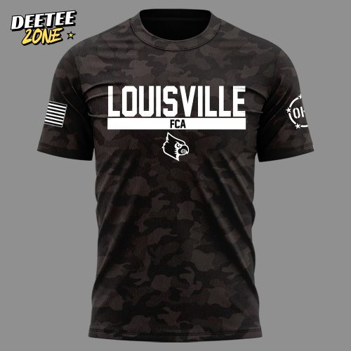 Limited Edition Louisville Cardinals Military Appreciation Night Tshirt