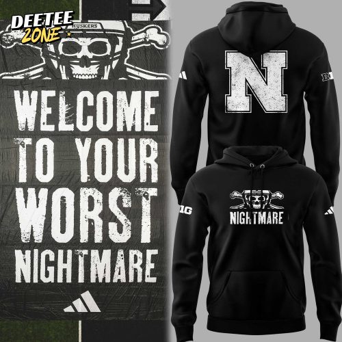Limited Edition Nebraska Football “Nightmare” Hoodie