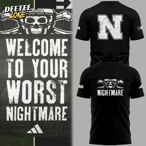 Limited Edition Nebraska Football “Nightmare” TShirt