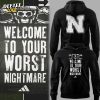 Limited Edition Nebraska Football “Nightmare” Hoodie