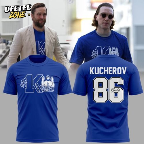 Limited Edition Nikita Kucherov 1,000 Points Tshirt
