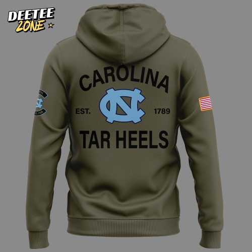 Limited Edition North Carolina Tar Heels Military Appreciation Night Hoodie