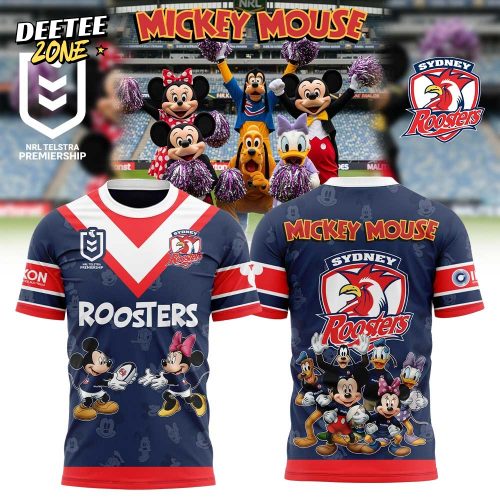 Limited Edition S Roosters Mickey Mouse Shirt