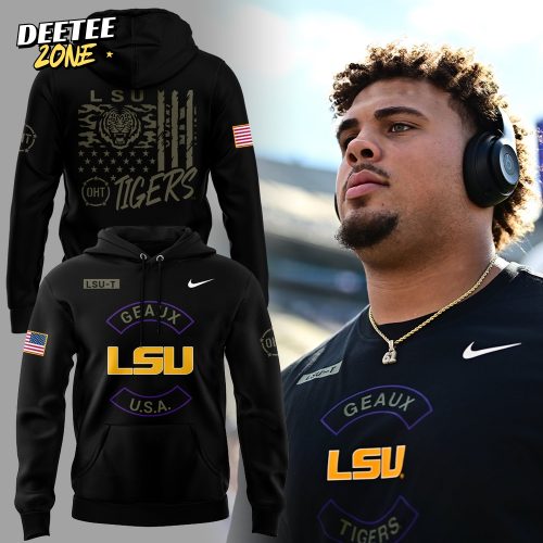 Limited Editon LSU Salute to Service Hoodie