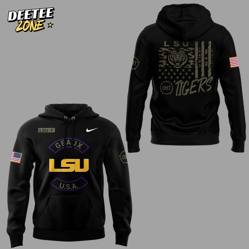 Limited Editon LSU Salute to Service Hoodie