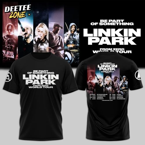 Linkin Park From Zero World Tour Collection Tshirt