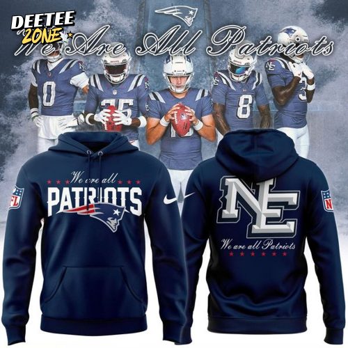Men’s New England Patriots Nike Navy 2025 Rivalries Collection Hoodie