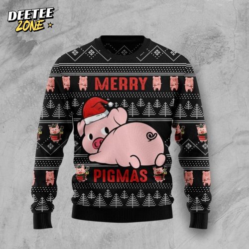 Merry Pigmas Ugly Christmas Sweater
