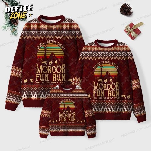 Middle Earth Unisex Ugly Knit Christmas Sweater