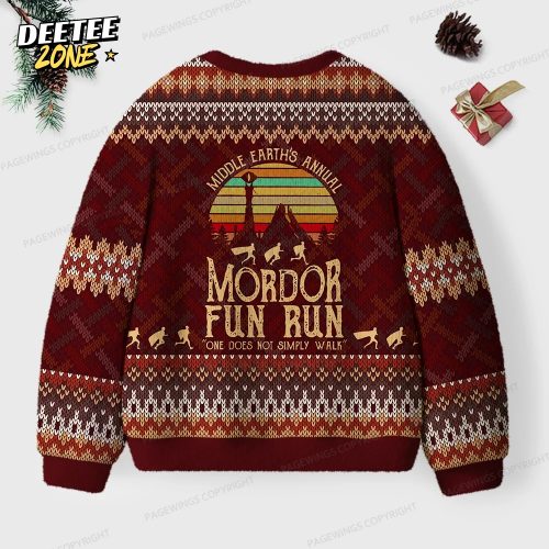 Middle Earth Unisex Ugly Knit Christmas Sweater