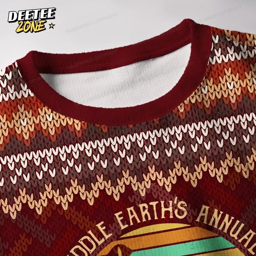 Middle Earth Unisex Ugly Knit Christmas Sweater