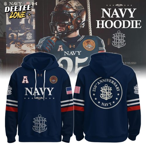 Navy Midshipmen x 250th Anniversary Collection Hoodie Limited Edition