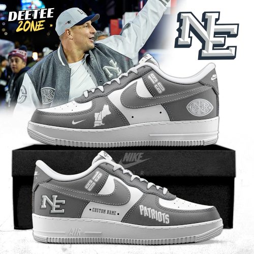 New England Patriots 2025 Rivalries Nor’Easter Storm Special AF1 Sneakers