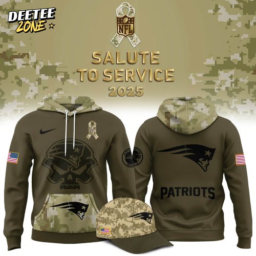 New England Patriots Salute to Service Hoodie