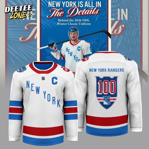 New York Rangers Classic 100 Years Limited Edition Hockey Jersey
