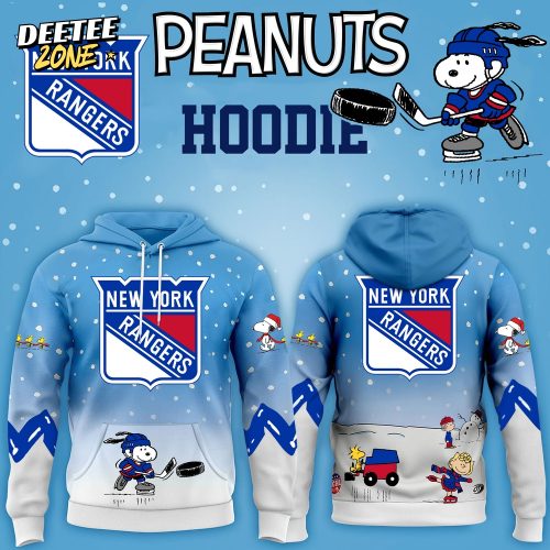New York Rangers x Peanuts Hoodie Christmas Limited Edition-3D Unisex Hoodie