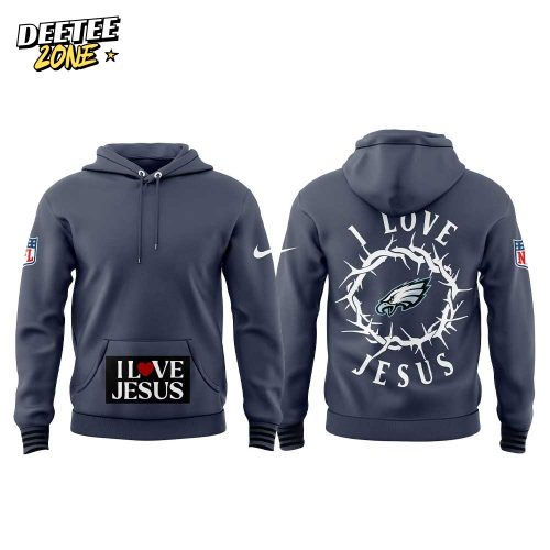 P Eagles Smith Love Jesus Combo Hoodie