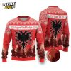 Iceland Christmas Ugly Christmas Sweater Coat Of Arms Christmas Pattern