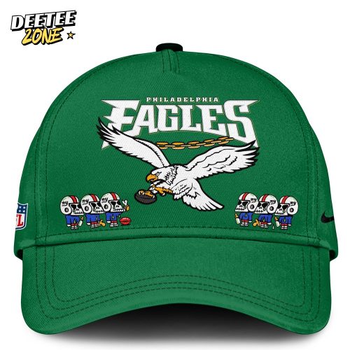 Philadelphia Eagles 2025 Kelly Green Hoodie Limited Edition NFL Jersey