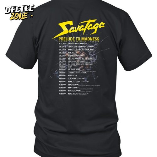 Prelude To Madness – 2026 Summer Tour Savatage V.I.P-Unisex T-Shirt