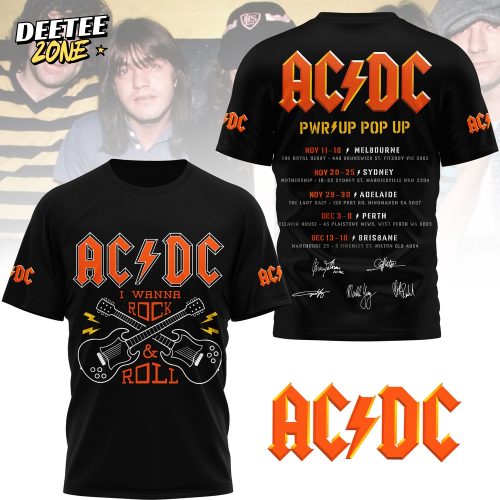 Premium ACDC 3D Shirt NY 2025