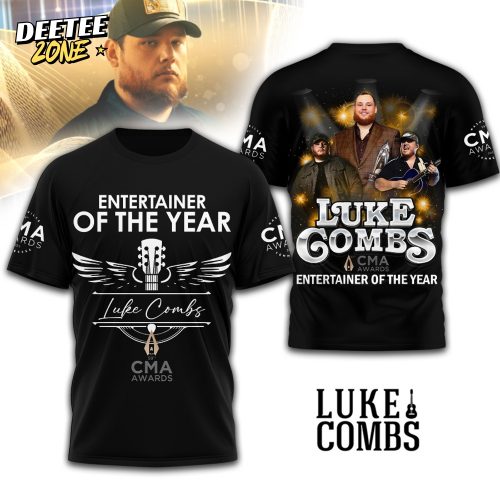 Premium Luke Combs Entertainer of the year 3D Shirt TD