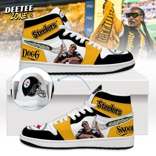 Premium NFL Pittsburgh Steelers x Snoop Dogg Sneakers AJ1