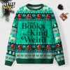 Read Books Lift Weights Fight Fascists Unisex Ugly Knit Christmas Sweater