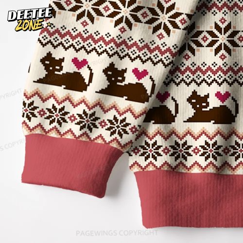 Salem Book Club Unisex Ugly Knit Christmas Sweater