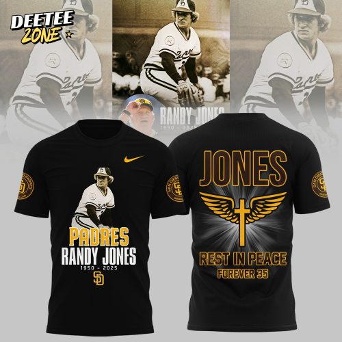 San Diego Padres Forever remembered, Thank you, Randy Jones Limited Shirt