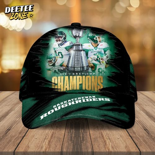 Saskatchewan Roughriders 2025 Grey Cup Champions Classic Cap