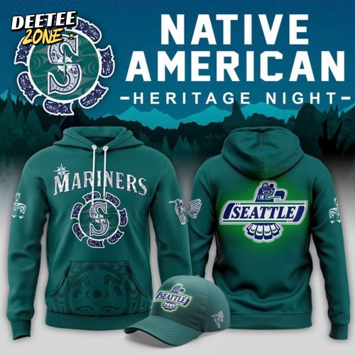 Seattle Mariners x 2025 Native American Heritage Night Hoodie