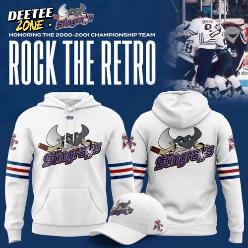 South Carolina Stingrays ” Rock the Retro ” Special Hoodie