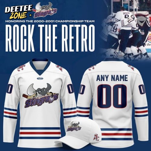 South Carolina Stingrays ” Rock the Retro ” Special Jersey