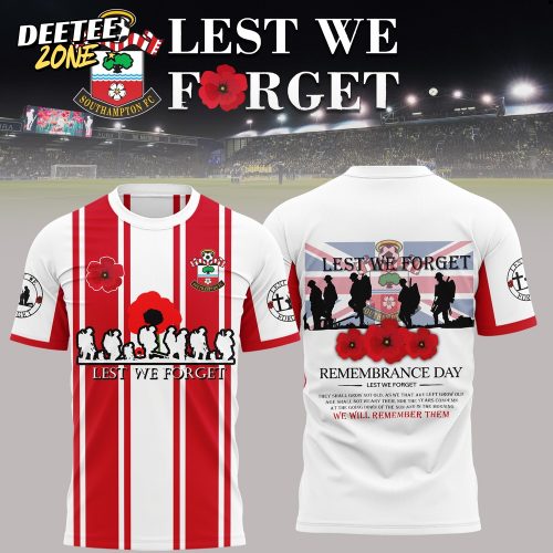 Southampton FC Lest We Forget Limited Edition Shirt