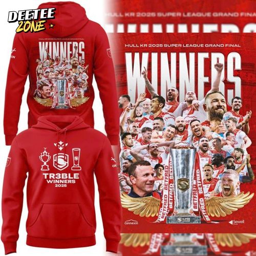 Special TREBLE WINNERS 2025 Hoodie