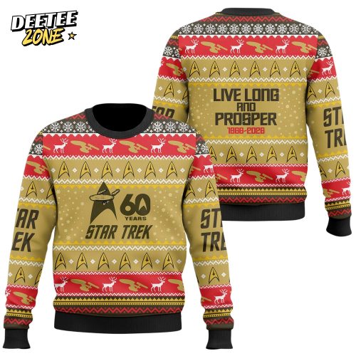 Star Trek Christmas Sweater Limited Edition