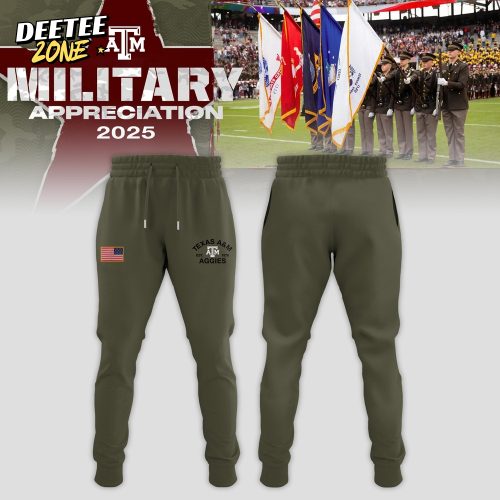 Texas A&M Aggies 2025 Military Appreciation Limited Edition Hoodie