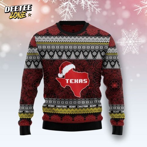 Texas Mandala Ugly Christmas Sweater