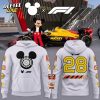 The Disney x Formula 1 Lasvegas GP 2025 Hoodie – Red