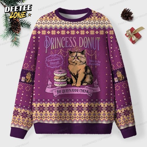 The Queen Anne Chonk Unisex Ugly Knit Christmas Sweater