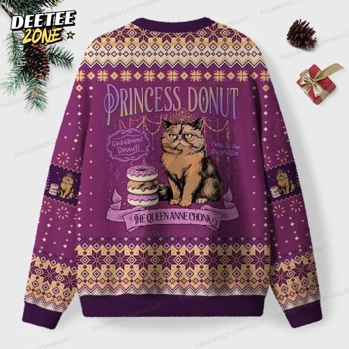 The Queen Anne Chonk Unisex Ugly Knit Christmas Sweater