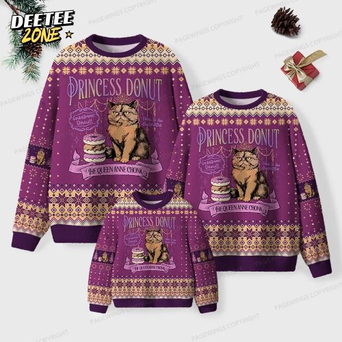 The Queen Anne Chonk Unisex Ugly Knit Christmas Sweater
