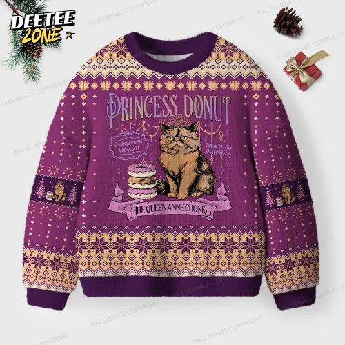 The Queen Anne Chonk Unisex Ugly Knit Christmas Sweater