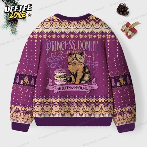 The Queen Anne Chonk Unisex Ugly Knit Christmas Sweater