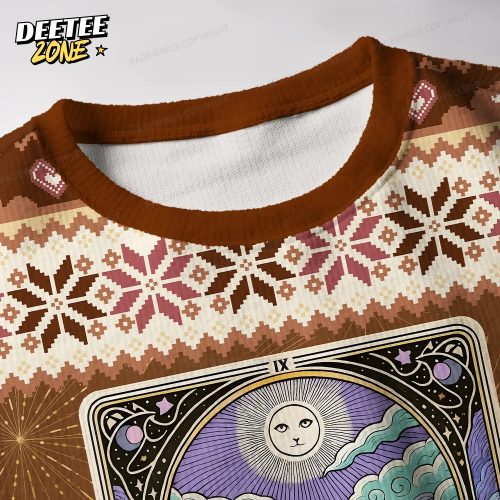 The Reader Unisex Ugly Knit Christmas Sweater